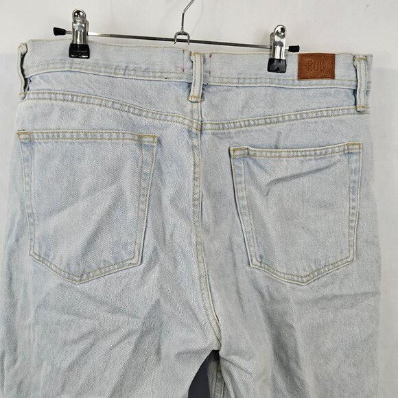 BDG Urban Outfitters Mens Slim Jeans 34X30 Light Wash Denim  Casual Pants - Picture 9 of 11